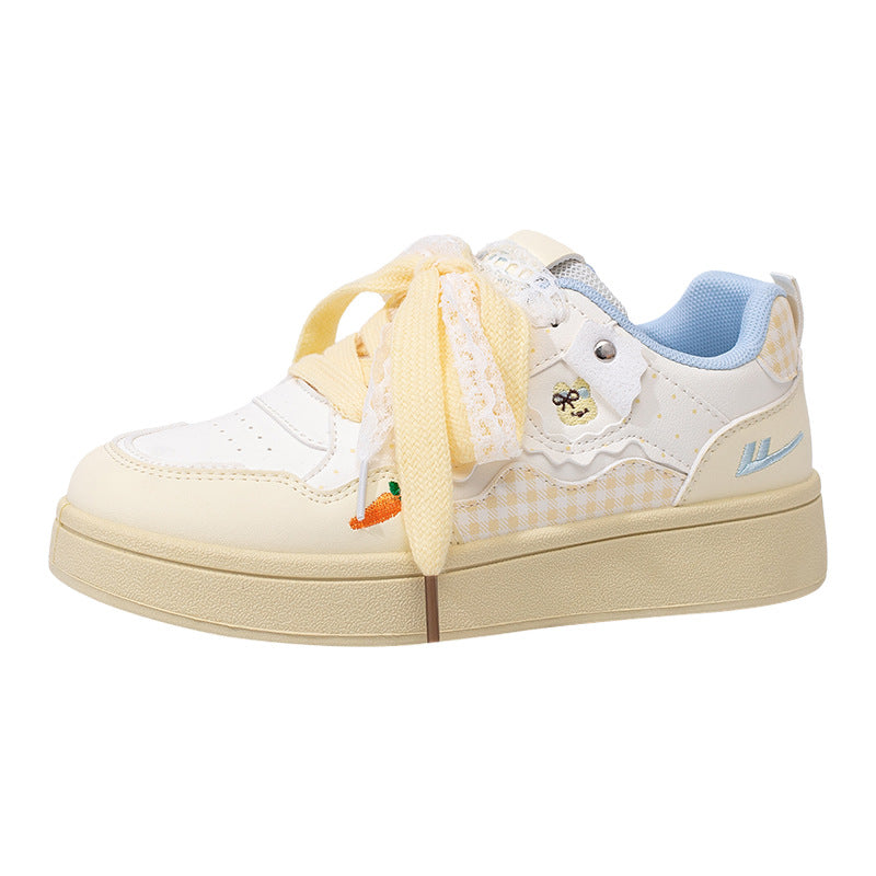 Guerreiros, ténis baixos, confortáveis, versáteis de estilo academia, sapatos simples fofos, enérgicos, de alto valor com design elegante, sapatos casuais femininos