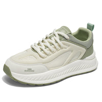 Sapatos masculinos A-Gan, versão coreana de verão Xiaobai desportivo casual de malha masculina sola macia antiderrapante pai a usar sapatos versáteis e modernos