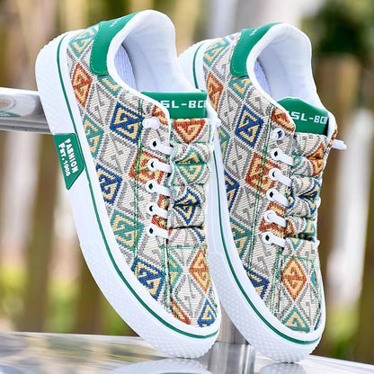 Sapatos de Homem 2025 Verão Novos Ténis Desportivos Casuais de Um Pé, Sapatos de Lona Respiráveis e Preguiçosos ao Estilo Coreano, Modernos Versáteis E Respiráveis