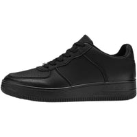 Homem Outono 2024 Trabalho Versátil Sapatos de Tabuleiro Americanos da High Street Desportivo Casual Preto de Cozinha Calçado da Moda