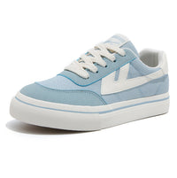 Sapatos de lona Warrior de sola grossa para homem e mulher, confortáveis para uso diário, sapatos casuais primavera/outono, para estudantes, casais, ténis versáteis por grosso
