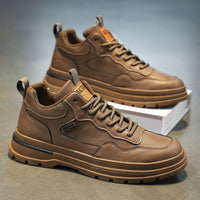 Botas Martin sapatos de primavera para homem, novos sapatos de trabalho impermeáveis e respiráveis, sapatos utilitários versáteis e modernos, sapatos casuais, sapatos de prancha para homens