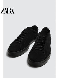 Tênis masculino leve com cadarço e detalhes em camurça, lançamento da coleção de verão 2026 da ZARA (código: 2209720 800).