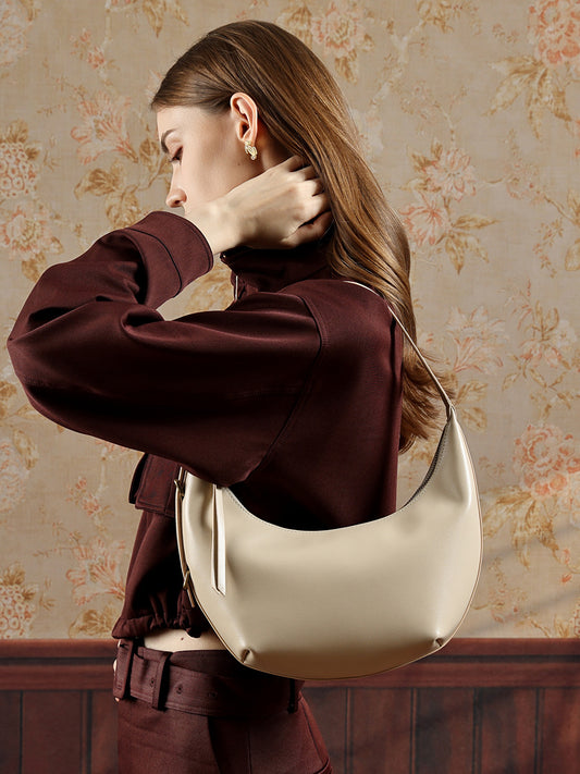 Sacos, sacos de bolinhos de nicho coreano, malas femininas na moda na primavera/verão sob as axilas, malas cross-body de grande capacidade, croissants de ombro único
