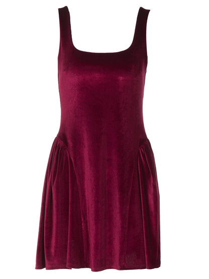 Amazon Vestido Casual Elegante e Versátil de Veludo de Veludo Sem Mangas da Amazon para Mulheres, Grossista