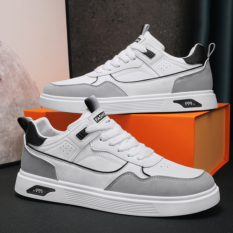Sapatos masculinos de trabalho, novos sapatos de tábua respiráveis para a primavera de 2024, sapatos casuais versáteis e modernos para homem, ténis desportivos, sapatos modernos para homem