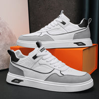 Sapatos masculinos de trabalho, novos sapatos de tábua respiráveis para a primavera de 2024, sapatos casuais versáteis e modernos para homem, ténis desportivos, sapatos modernos para homem