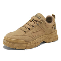 Sapatos de proteção para o trabalho de trabalho, sapatos de verão para o verão, sapatos de trabalho respiráveis para o local de trabalho, sapatos antiderrapantes e resistentes ao desgaste, ténis desportivos masculinos, sapatos de prancha
