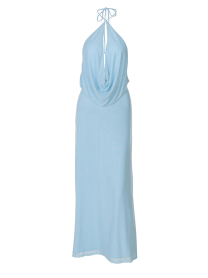 Conjunto de vestido feminino feminino, sexy de gola oca com alças finas, ajustado justo, ajustado e ajustado à anca, para mulheres