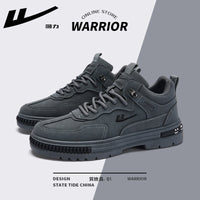 Warrior Versátil 2025 Novos Sapatos de Trabalho Botas Martin Simples Com Atacadores Masculinos Ténis Desportivos Casuais para Deslocações ao Ar Livre