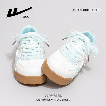 Warrior 2026 Novos Sapatos Casuais Femininos da Moda, Sapatos Simples Confortáveis e Orientados para o Design, Sapatos Desportivos de Alto Valor com Blocos de Cor