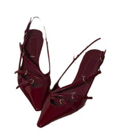 Comércio Exterior 2025 Primavera/Verão Nova Moda Sapatos Individuais Vintage de Bico Pontiagudo Sapatos Femininos da Amazon Salto Alto Transfronteiriço para Mulher