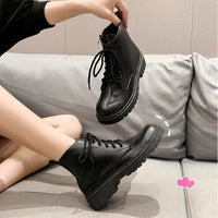 Botas Martin para Mulheres, Estilo Britânico, Primavera/Outono 2025 Novas Botas Finas Na Moda, Famosas na Internet, Botas Curtas Slim