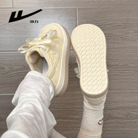 Os novos ténis de skate enérgicos e fofos com blocos de cor da Warrior, os singles retro femininos de estilo coreano de alta estética, sapatos casuais confortáveis e versáteis