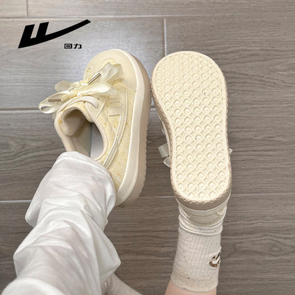 Os novos ténis de skate enérgicos e fofos com blocos de cor da Warrior, os singles retro femininos de estilo coreano de alta estética, sapatos casuais confortáveis e versáteis