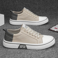 Novo Ténis de skate Respiráveis e Versáteis Respiráveis Masculinos De Verão 2025, Calçado Desportivo Casual Casual de Lona