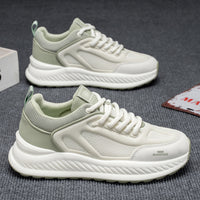 Sapatos masculinos A-Gan, versão coreana de verão Xiaobai desportivo casual de malha masculina sola macia antiderrapante pai a usar sapatos versáteis e modernos