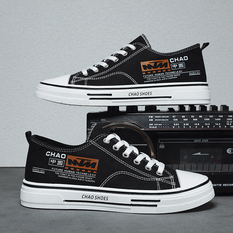 Sapatos masculinos de lona, novos ténis desportivos desportivos casuais respiráveis para o verão e versáteis, sapatos de tecido versáteis para estudantes masculinos da moda