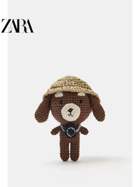 Bolsa feminina ZARA, lançamento da coleção verão 2026, com pingente de animal e porta-chaves (código: 6687710 700).