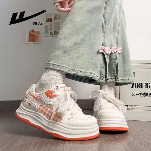 Os novos singles femininos elegantes, versáteis e confortáveis da Warrior 2026, sapatos color-block de alto valor, sapatos casuais coreanos estilosos