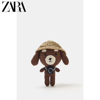 Bolsa feminina ZARA, lançamento da coleção verão 2026, com pingente de animal e porta-chaves (código: 6687710 700).
