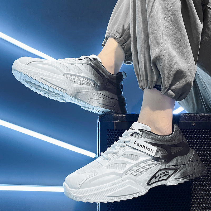 Sapatilhas de Homem 2024 Primavera Novas Sapatilhas Desportivas da Moda Sapatilhas Casuais Versáteis Casuais de Corrida Respiráveis para Homens