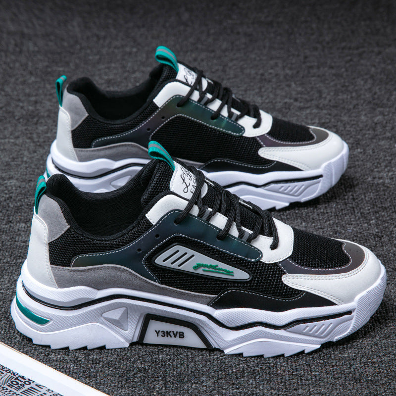 Sapatilhas de Homem 2024 Novas Sapatilhas Verversáteis de Primavera para Pai, Sapatilhas Desportivas Casuais de Homem, Sapatilhas de Corrida para Adolescentes, Sapatilhas da Moda para Homens