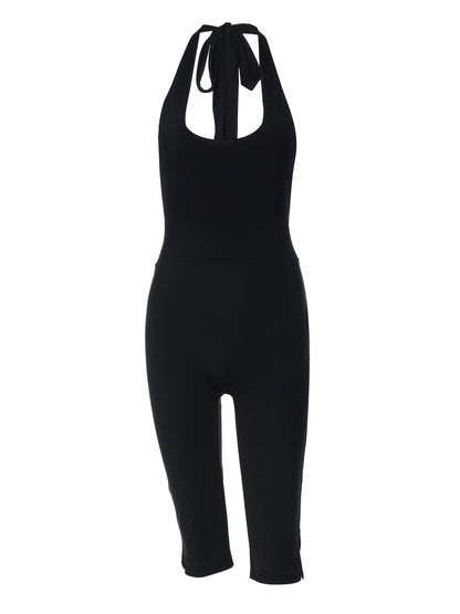 Novo macacão desportivo desportivo, feminino mais vendido da Amazon, sexy, sem costas, sem costas apertadas, apertando a cintura