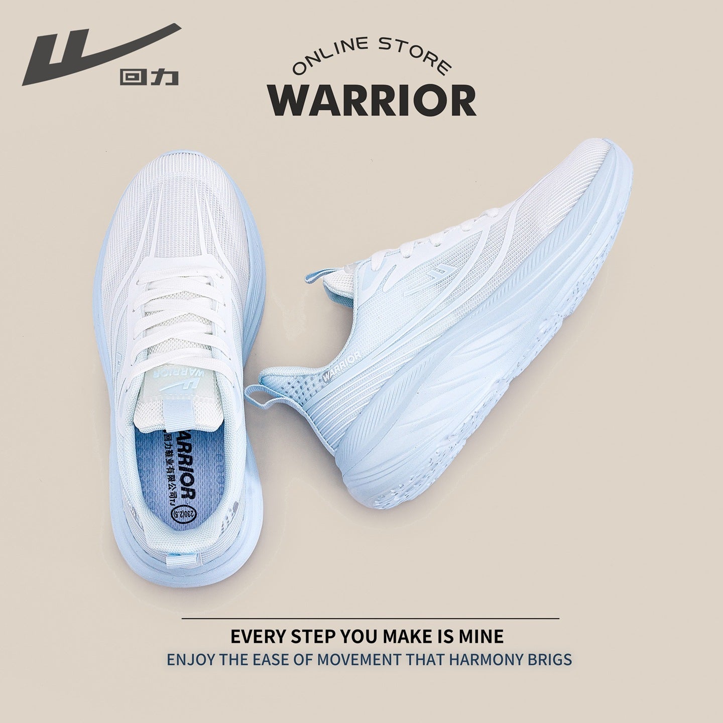Os novos ténis desportivos confortáveis e baixos da Warrior, sapatos de plataforma modernos e de alto valor com blocos de cor, sapatos femininos simples e leves