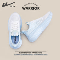 Os novos ténis desportivos confortáveis e baixos da Warrior, sapatos de plataforma modernos e de alto valor com blocos de cor, sapatos femininos simples e leves