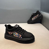 Sapatos de Homem 2025 Primavera Novos Sapatos Casuais Casuais da Moda Calçados de Madeira Masculinos Respiráveis, Com Sola Grossa, Confortáveis, Desporto Modernos Versáteis Modernos