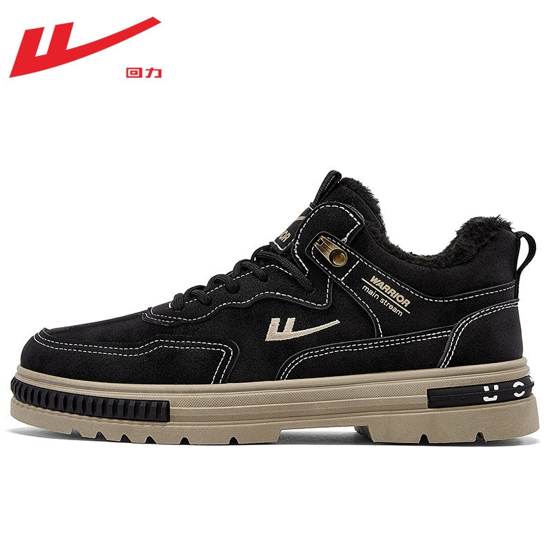Warrior Versátil 2025 Novos Sapatos de Trabalho Botas Martin Simples Com Atacadores Masculinos Ténis Desportivos Casuais para Deslocações ao Ar Livre