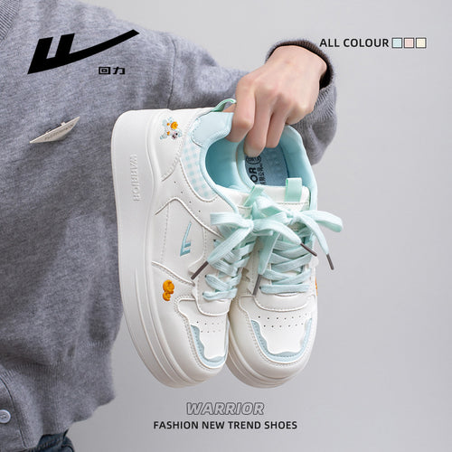 Warrior's Spring 2026 Spring 2026 Singles Femininos, Sapatos Coreanos Confortáveis e Modernos e Versáteis, Sapatos Casuais de Estilo Premier de Alta Aparência
