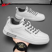 Sapatos casuais confortáveis de sola grossa para homem Warrior, novos ténis de moda de rede de verão com rede respirável, ténis versáteis e modernos