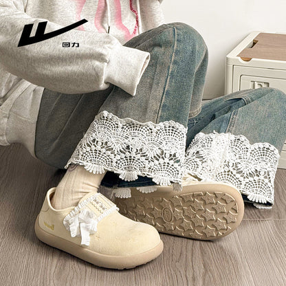 Os novos sapatos Birkenstock, retro e modernos e baixos da Warrior, design de sapatos femininos de estilo universitário, sapatos versáteis versáteis ao estilo coreano