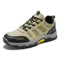 Sapatos masculinos de proteção para o trabalho, novos sapatos de trabalho antiderrapantes respiráveis para primavera/verão para estaleiros de construção, sapatos casuais para caminhadas desportivas ao ar livre