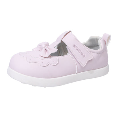 Os novos sapatos de cabeça grande fofos e com blocos de cores da Warrior, sapatos pequenos de mola versáteis, sapatos femininos confortáveis com velcro de alto valor