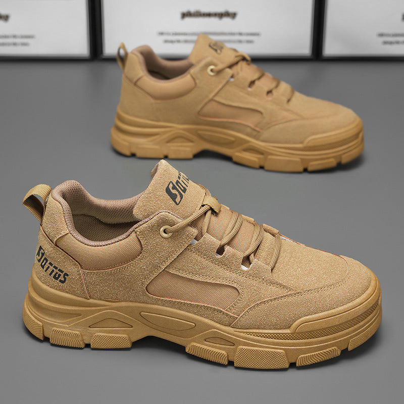Sapatos de proteção para o trabalho de trabalho, sapatos de verão para o verão, sapatos de trabalho respiráveis para o local de trabalho, sapatos antiderrapantes e resistentes ao desgaste, ténis desportivos masculinos, sapatos de prancha