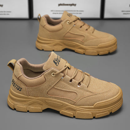 Sapatos de proteção para o trabalho de trabalho, sapatos de verão para o verão, sapatos de trabalho respiráveis para o local de trabalho, sapatos antiderrapantes e resistentes ao desgaste, ténis desportivos masculinos, sapatos de prancha