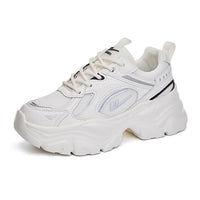 Sapatos femininos Warrior respiráveis e de sola grossa, sapatos simples de pai, sapatos de estudante pequenos, frescos e enérgicos, sapatos casuais da moda