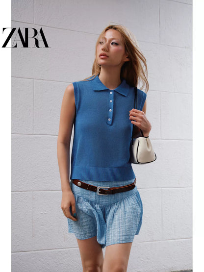 Bolsa feminina ZARA, nova coleção de verão 2026, branca, com zíper, bolso interno e alça de ombro extensível, 6130810 850