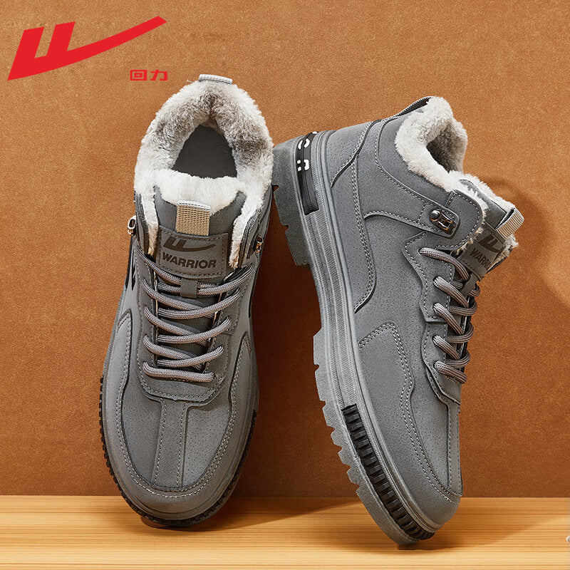 Warrior Versátil 2025 Novos Sapatos de Trabalho Botas Martin Simples Com Atacadores Masculinos Ténis Desportivos Casuais para Deslocações ao Ar Livre