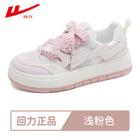 Sapatos casuais com malha verde Warrior matcha, respiráveis, sapatos femininos estilosos estilo Chanel, ténis estudantis de sola grossa para o exterior