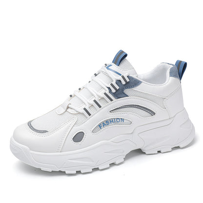 Sapatilhas masculinas casual malha daddy tide shoes sapatos masculinos primavera nova tendência versátil running little white shoes masculino