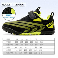 Sapatilhas de futebol coloridas para homem, sapatilhas Warrior para crianças, novas sapatilhas desportivas fixes para idades dos 6 aos 12 anos, sapatilhas de treino para estudantes, sapatilhas casuais versáteis