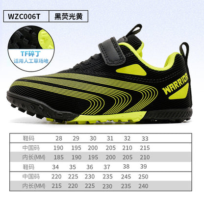Sapatilhas de futebol coloridas para homem, sapatilhas Warrior para crianças, novas sapatilhas desportivas fixes para idades dos 6 aos 12 anos, sapatilhas de treino para estudantes, sapatilhas casuais versáteis