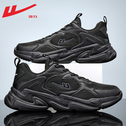 Sapatos masculinos de desporto ligeiro Warrior Student, sapatos casuais de rede premium respiráveis, sapatos coreanos de caminhada de exterior modernos e fixes à venda por grosso