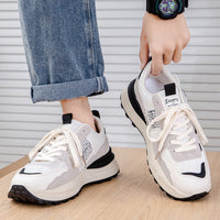 Sapatos de Verão, Sapatos Masculinos, Respiráveis, Modernos, Populares, Sapatos Argan Casual para Aumentar a Altura, Sapatos Jovens Na Moda