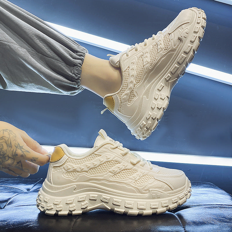 Sapatos Masculinos Transfronteiriços Vivos 2025 Novo Vestuário Desportivo Desportivo Preto de Trabalho Impermeável, Antiderrapante, Resistente ao Desgaste e Proteção Durável contra o Trabalho
