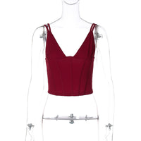 Uma camisola versátil de cintura fina em V profundo e cinder estilo europeu e americano de venda transfronteiriça, nova e sexy em estilo cinder em V para comércio externo por grosso
